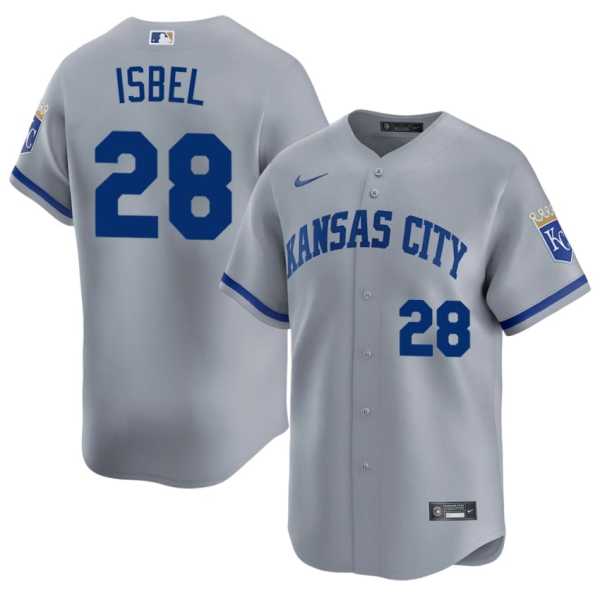 202620Kyle20Isbel20kansas20city20royals20baseball20jersey20gray.jpg