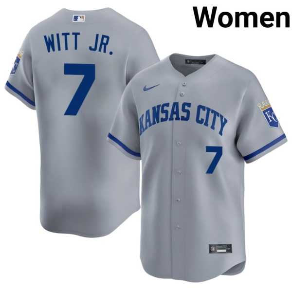 Women20202620Bobby20Witt20Jr.20kansas20city20royals20baseball20jersey20gray.jpg
